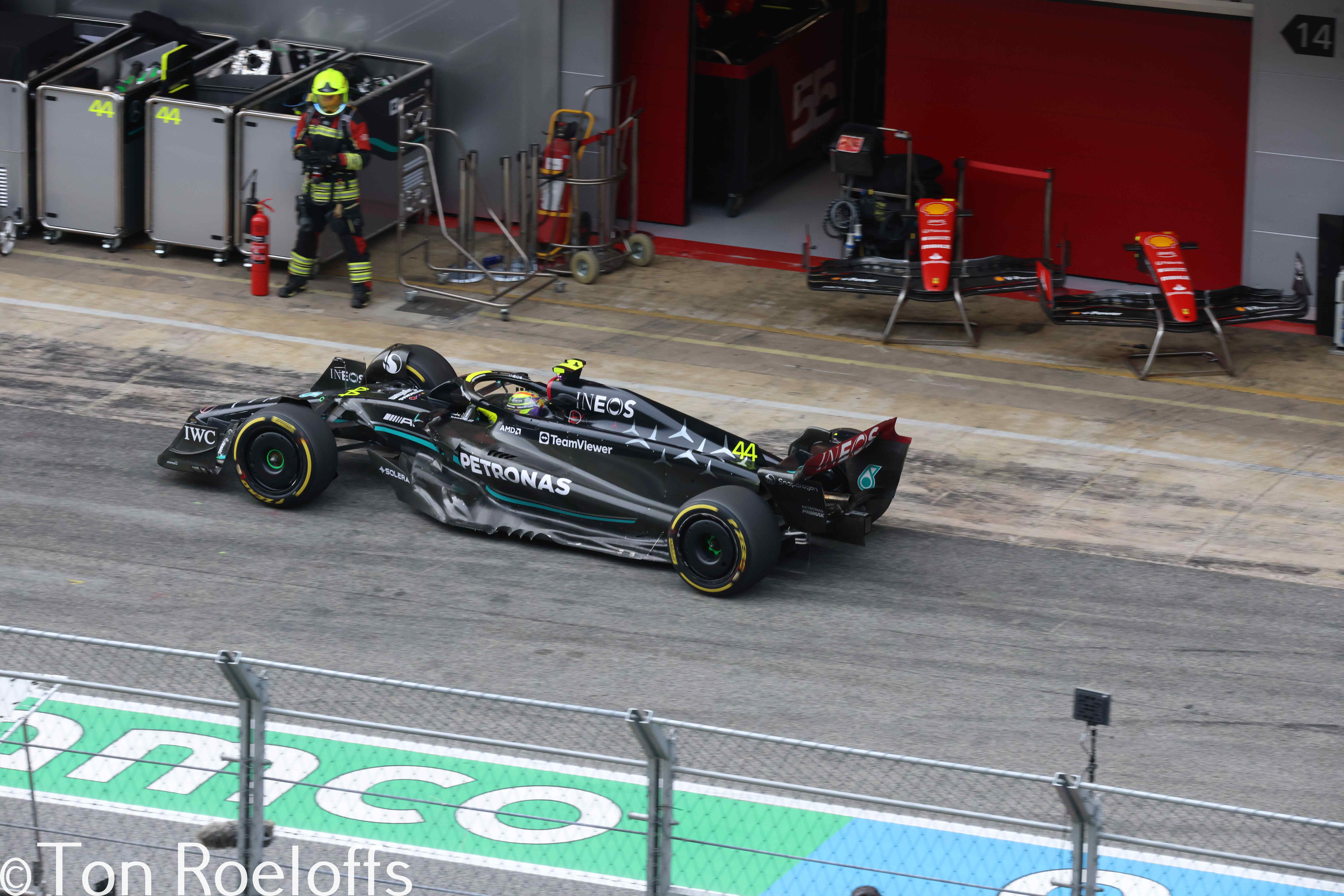 Vettel rechte stuk